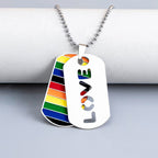 Rainbow Pride Necklace - Pride Month Gift