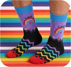 Pride Rainbow Socks for Men Women