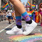Pride Rainbow Socks for Men Women