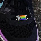 Rainbow Shoelaces Pride Shoe Decoration Charm