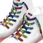 Rainbow Shoelaces Pride Shoe Decoration Charm