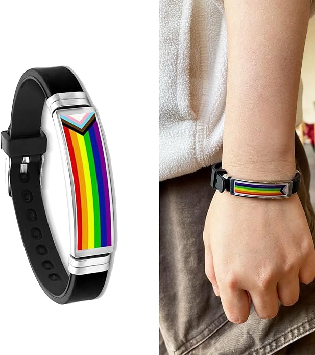 2 PCS Pride Bracelets Rainbow Bracelet