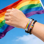 2 PCS Pride Bracelets Rainbow Bracelet