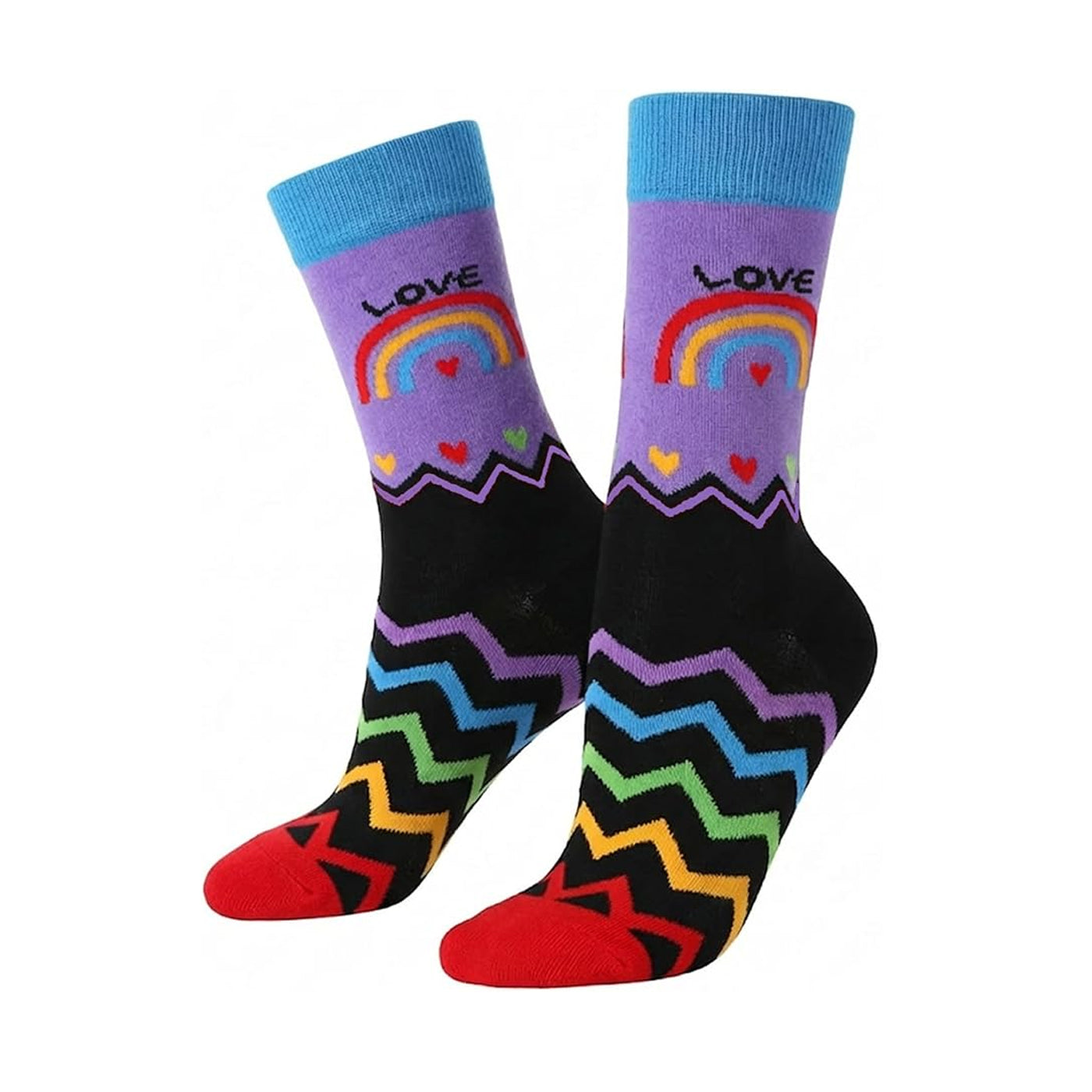 Pride Rainbow Socks for Men Women