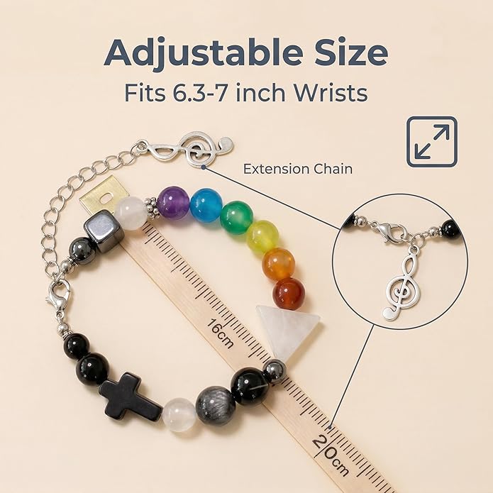 Music Bracelet Lgbtq+ Rainbow Pride Bracelets
